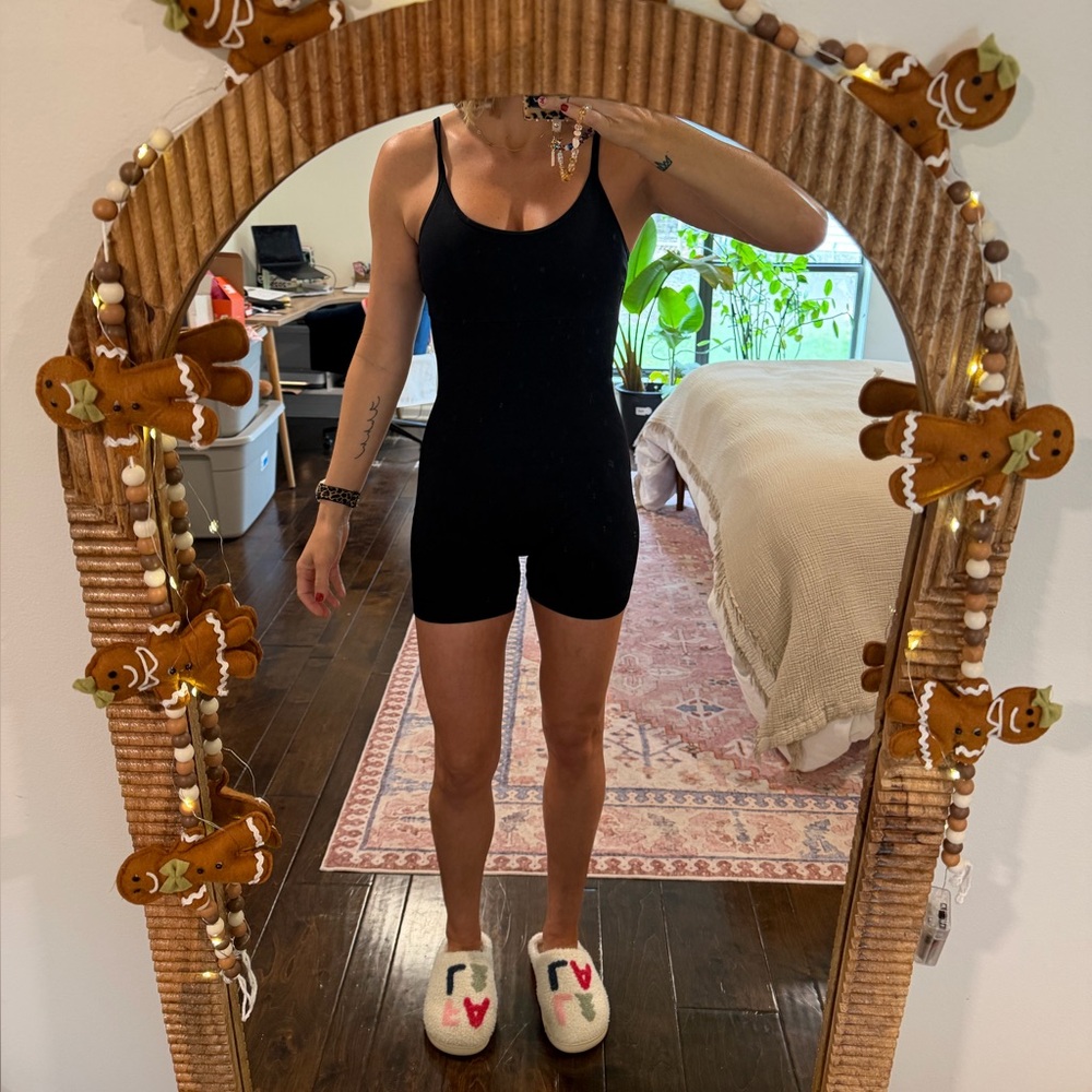 Black Sleeveless Romper